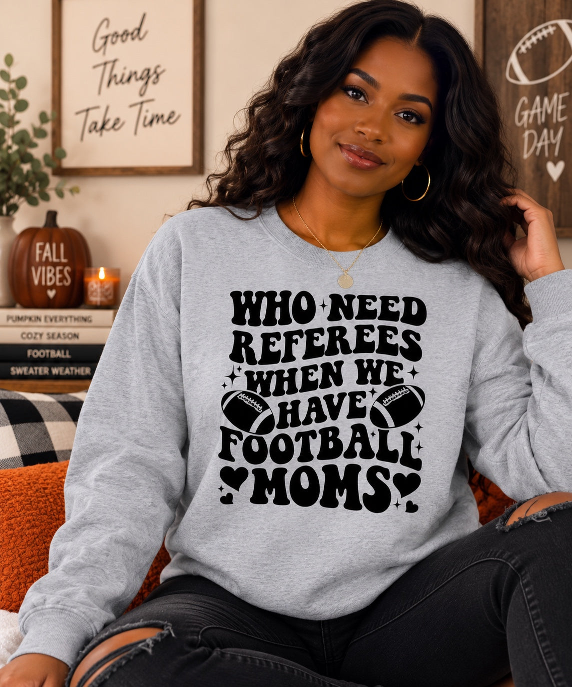 WHO NEED REFEREES WHEN WE HAVE FOOTBALL MOMS