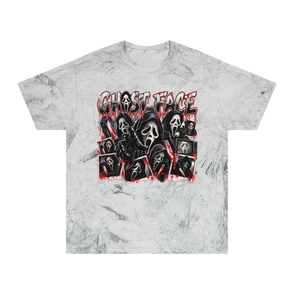 Ghost Face Graphic T-Shirt