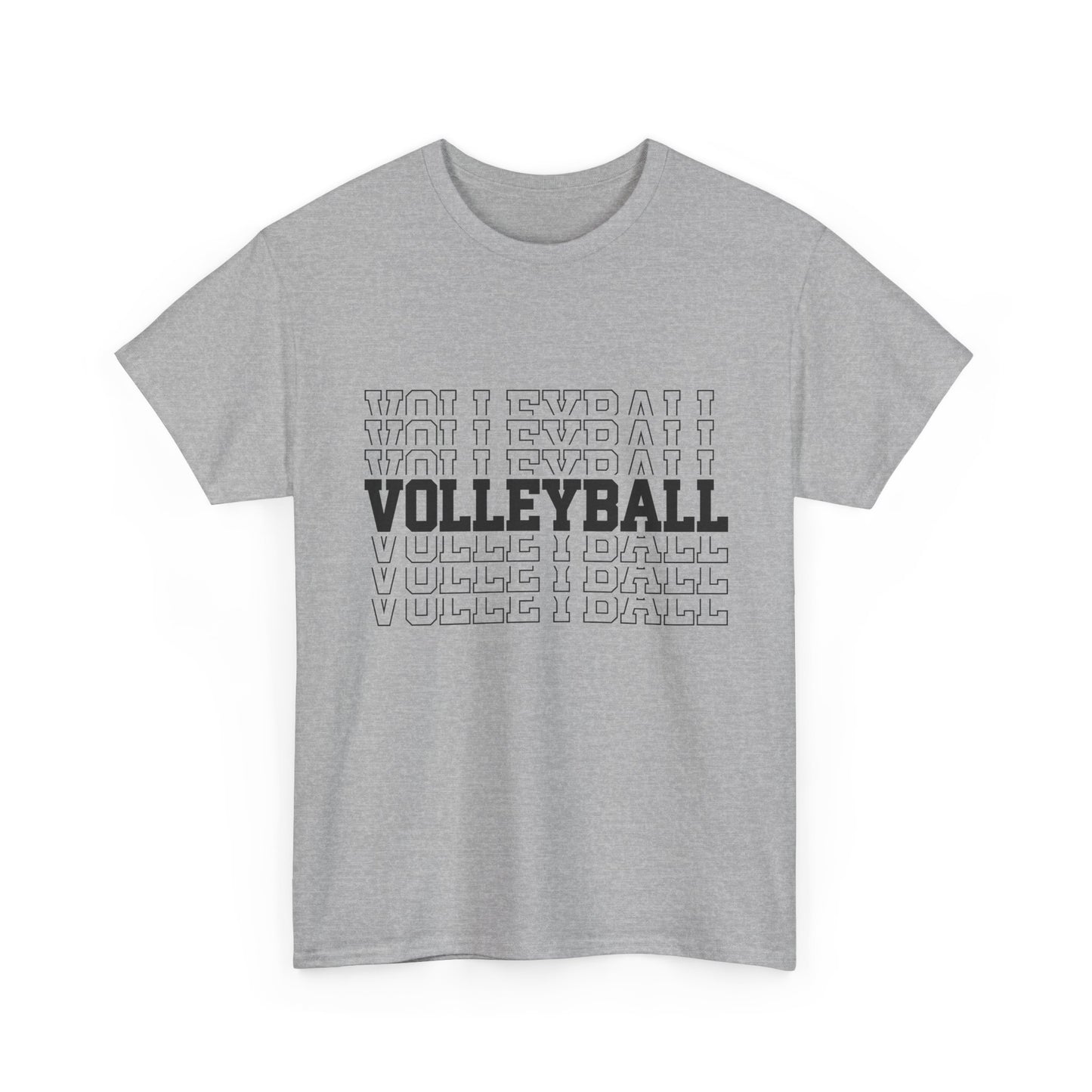 Volleyball Graphic Tee — Bold Retro Team Shirt