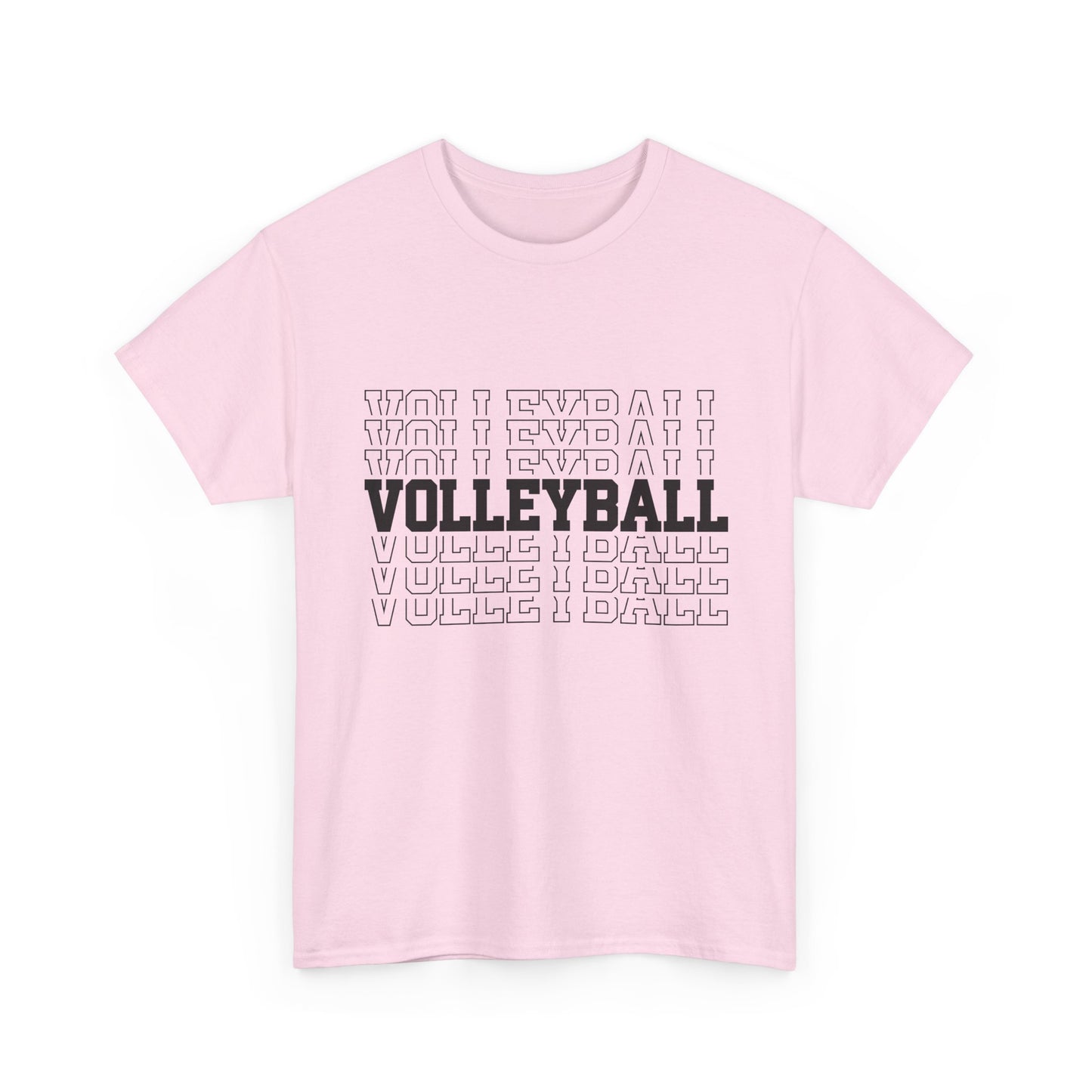 Volleyball Graphic Tee — Bold Retro Team Shirt