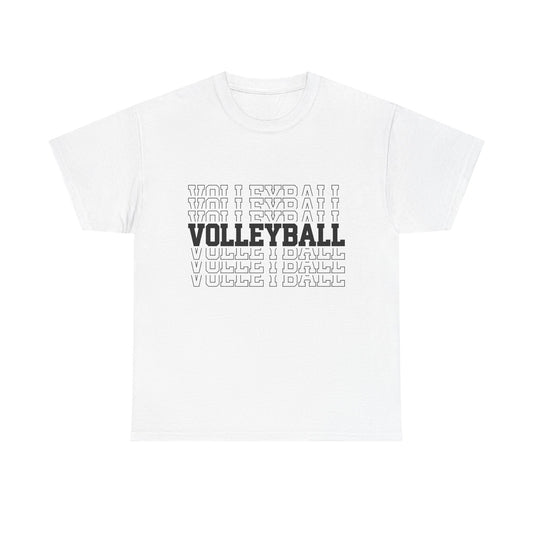 Volleyball Graphic Tee — Bold Retro Team Shirt