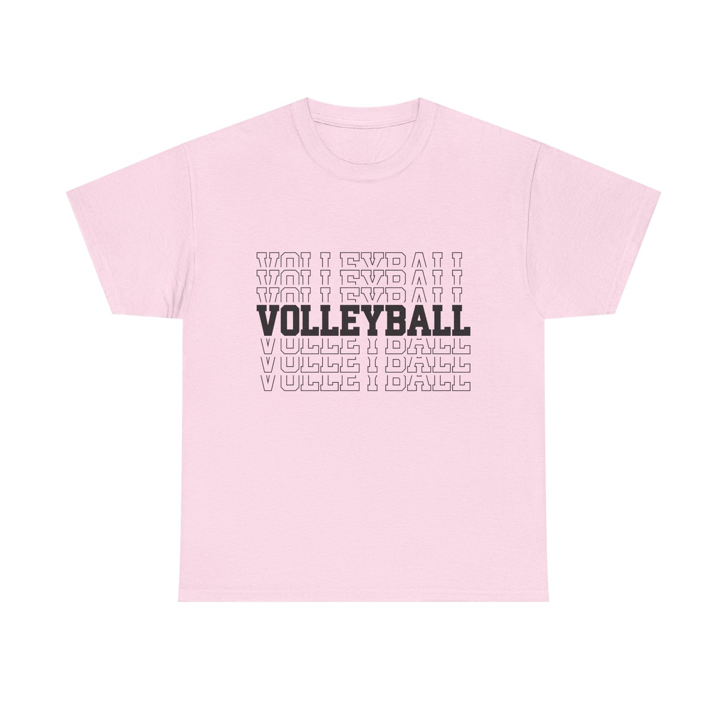 Volleyball Graphic Tee — Bold Retro Team Shirt