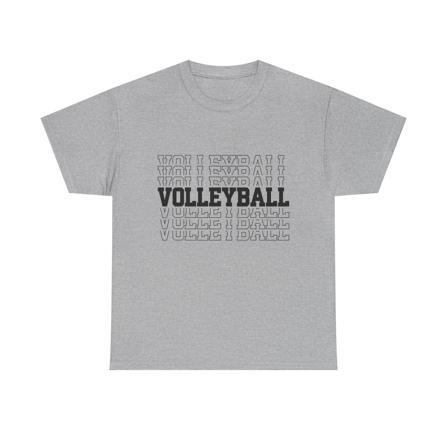 Volleyball Graphic Tee — Bold Retro Team Shirt