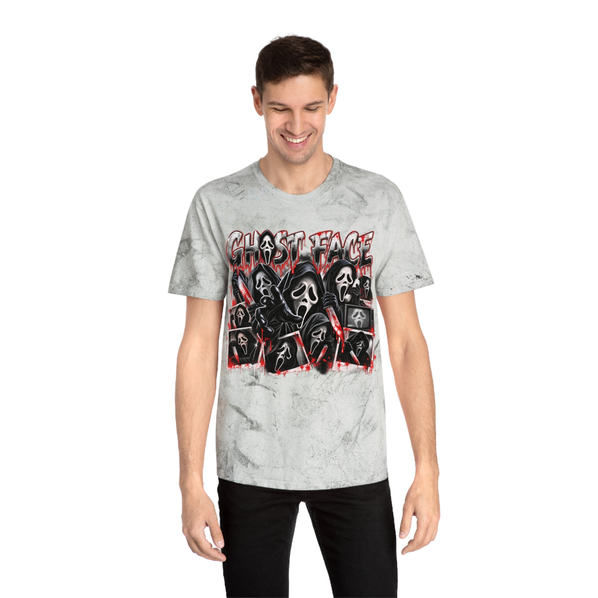 Ghost Face Graphic T-Shirt