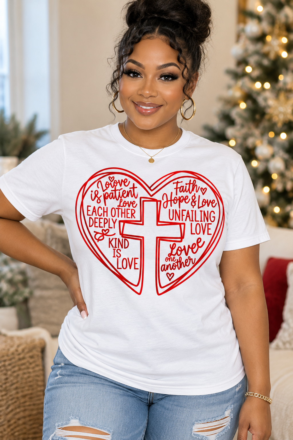 Faith, Hope, & Love - Screen Print
